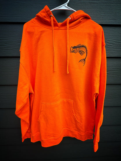 Reaper Medium-Weight Neon Orange Hoodie