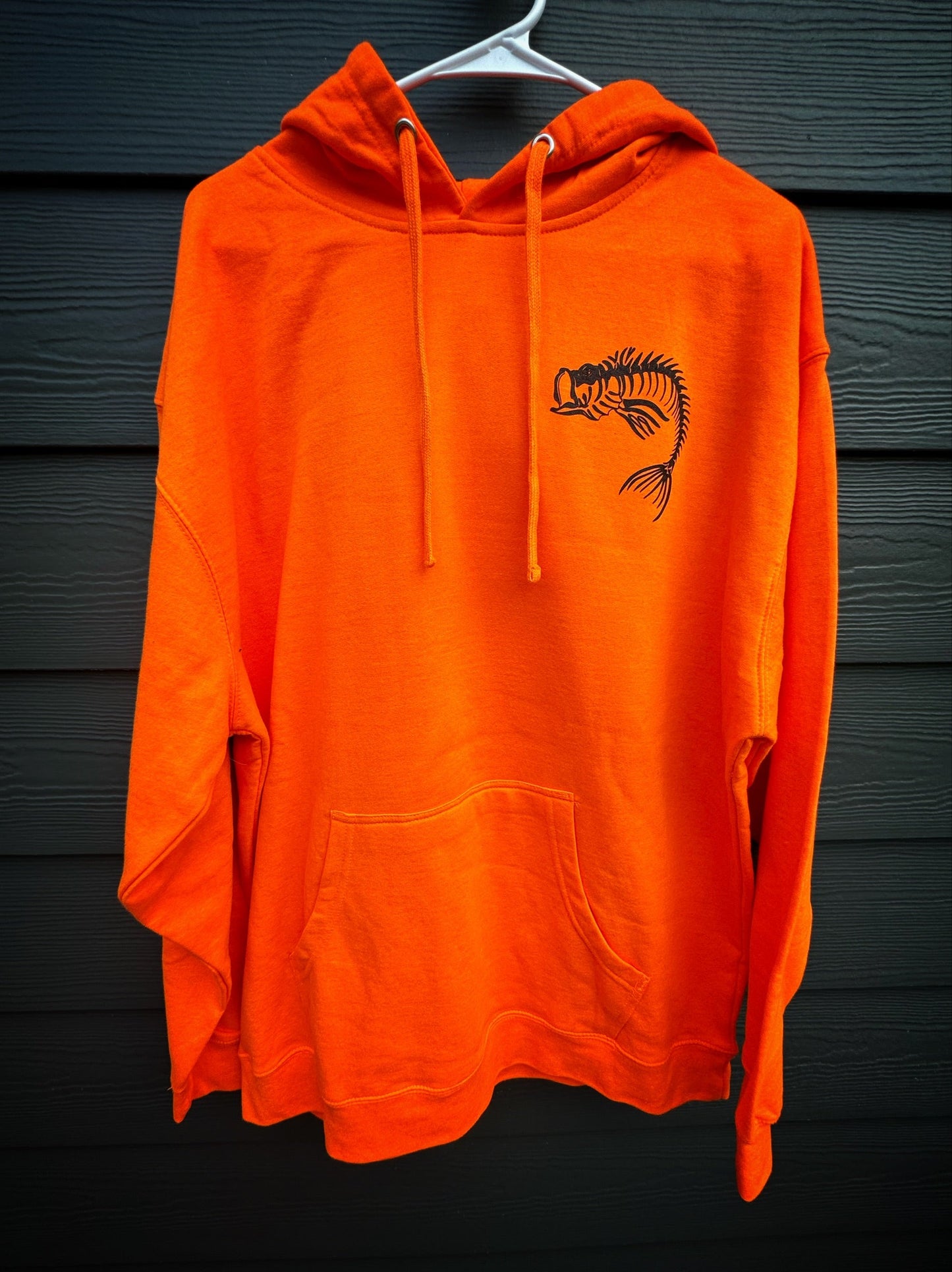 BUM Medium-Weight Neon Orange Hoodie